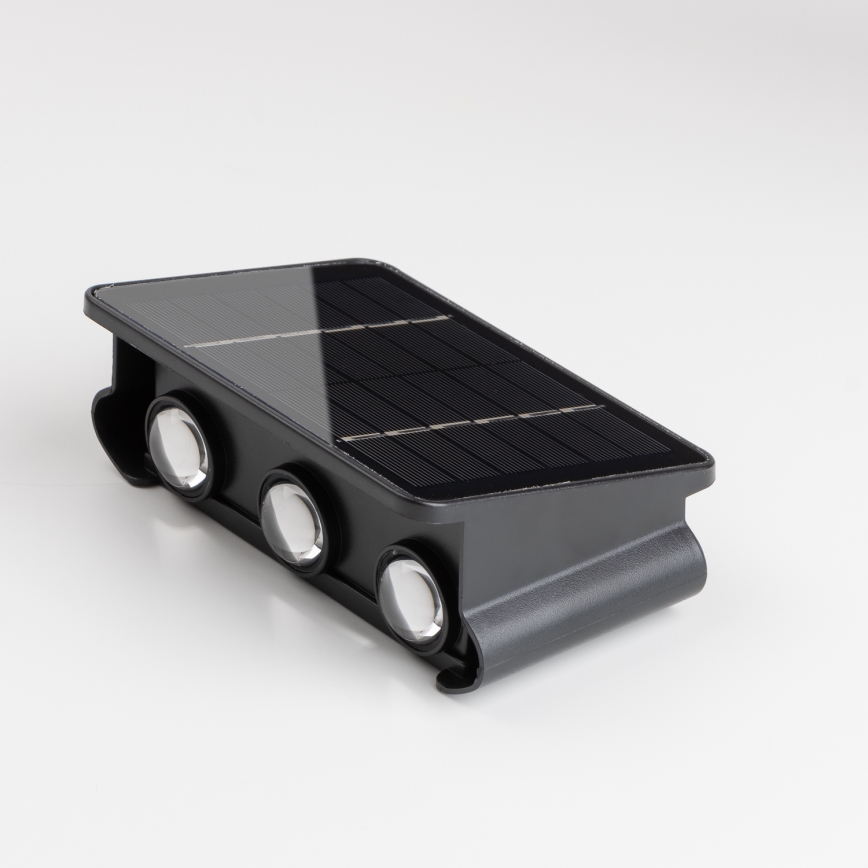 LED Kinkiet solarny z czujnikiem LED/2W/5V IP54 1300 mAh