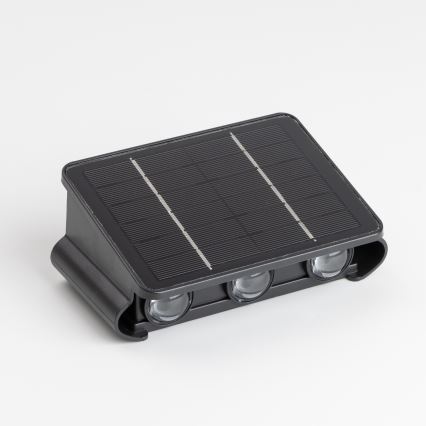 LED Kinkiet solarny z czujnikiem LED/2W/5V IP54 1300 mAh