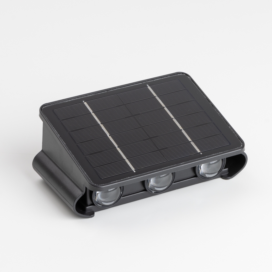 LED Kinkiet solarny z czujnikiem LED/2W/5V IP54 1300 mAh