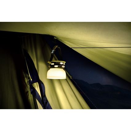 Przenośna lampa solarną LED RGB z łańcuchem LED, LED/10W/5V, 3600 mAh, IP65, 3600 mAh
