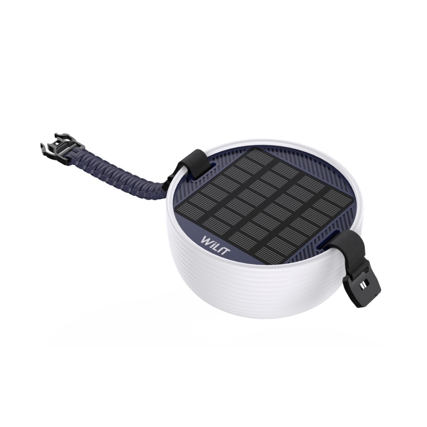 Przenośna lampa solarną LED RGB z łańcuchem LED, LED/10W/5V, 3600 mAh, IP65, 3600 mAh