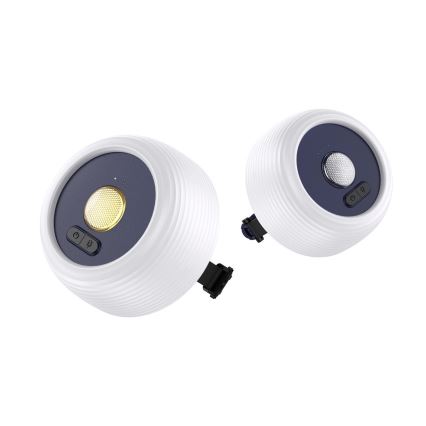 Przenośna lampa solarną LED RGB z łańcuchem LED, LED/10W/5V, 3600 mAh, IP65, 3600 mAh