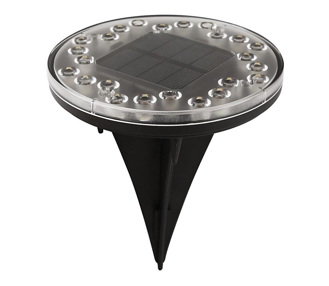 08496L-ZESTAW 4xLED Zewnętrzne oświetlenie solarne z czujnikiem 0,048W/2V IP68