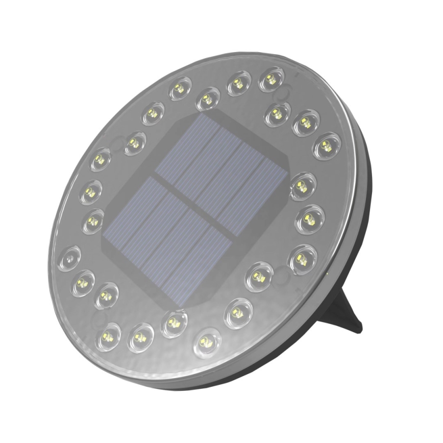 ZESTAW 4x LED zewnętrzne oświetlenie solarne z czujnikiem LED/0,048W/2V IP68 600 mAh