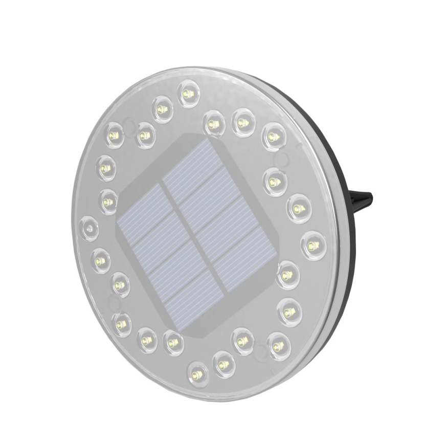 ZESTAW 4x LED zewnętrzne oświetlenie solarne z czujnikiem LED/0,048W/2V IP68 600 mAh