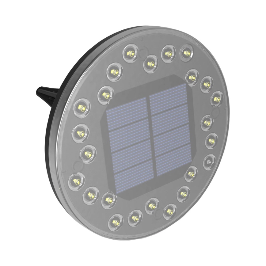 ZESTAW 4x LED zewnętrzne oświetlenie solarne z czujnikiem LED/0,048W/2V IP68 600 mAh