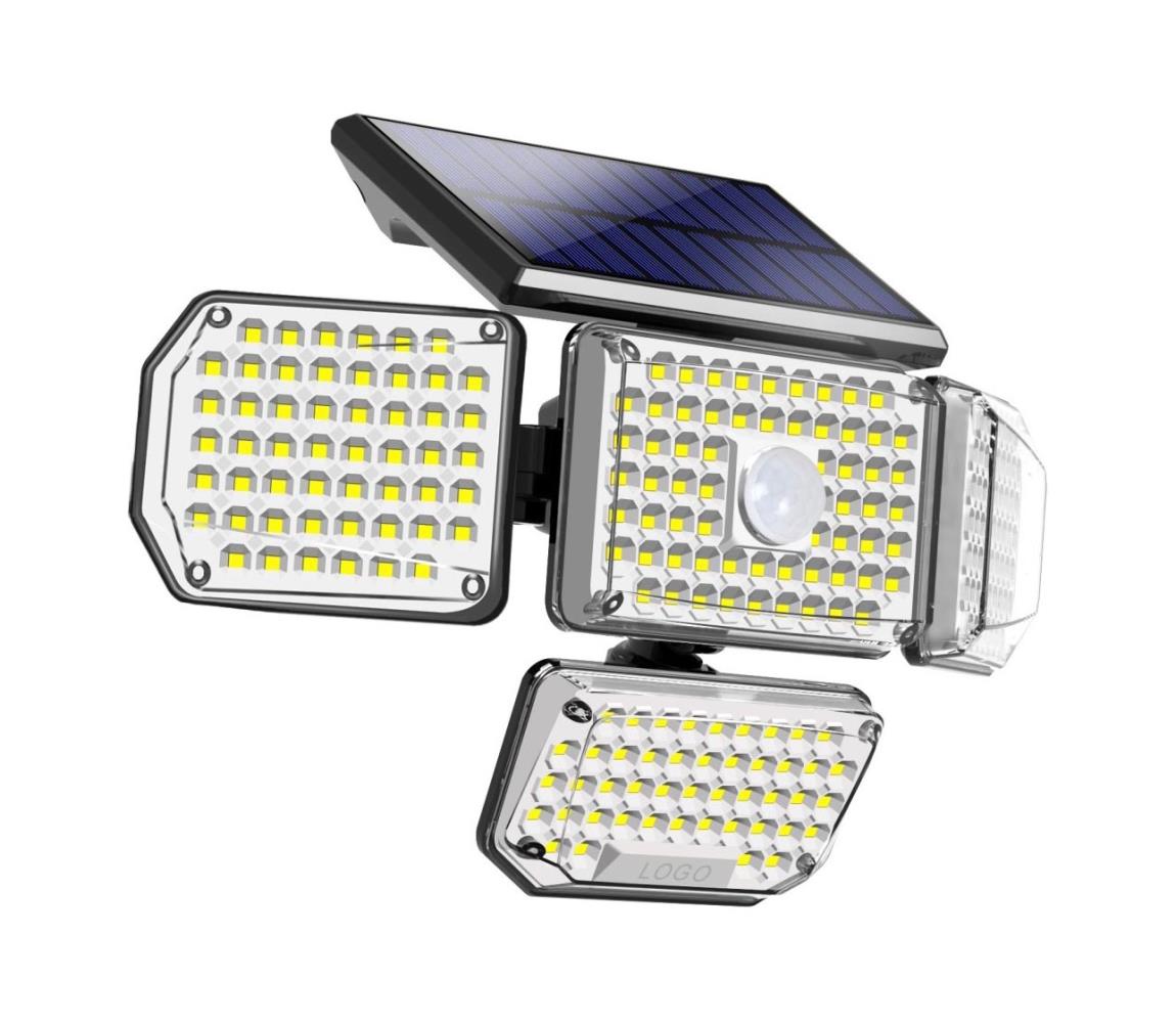 08499L - LED Kinkiet solarny z czujnikiem LED/5W/5,5V IP44