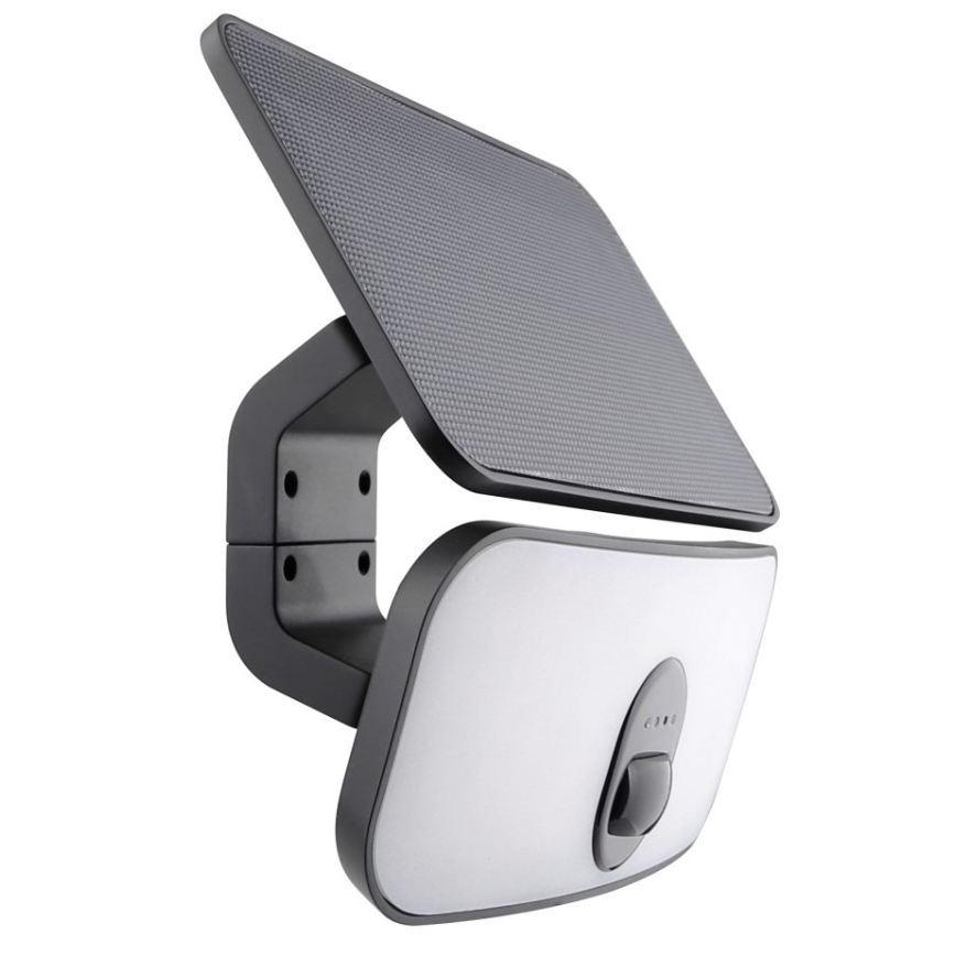 LED Kinkiet solarny z czujnikiem LED/13W/3,7V 4000K IP65 400 mAh
