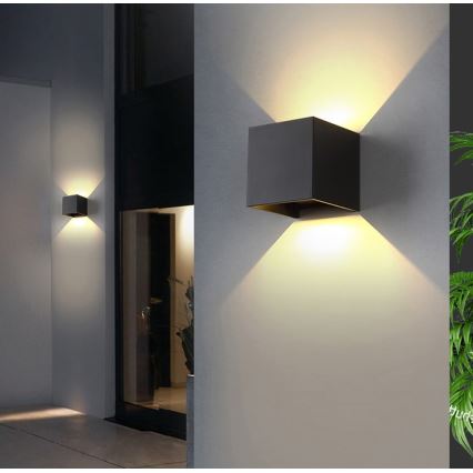 Immax 08510L - LED Zewnętrzny kinkiet DICE LED/6W/230V 3000K IP65