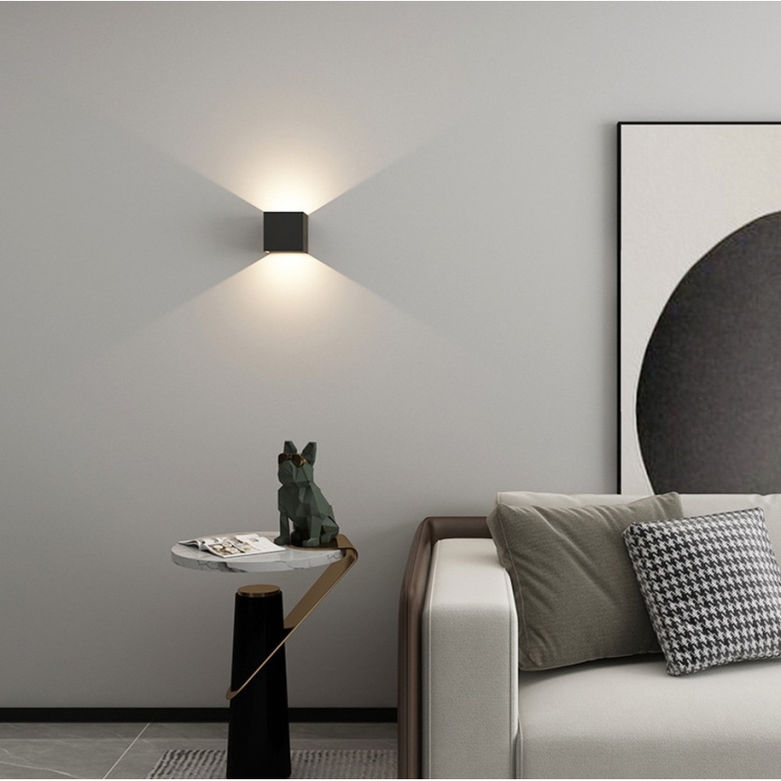 Immax 08510L - LED Zewnętrzny kinkiet DICE LED/6W/230V 3000K IP65