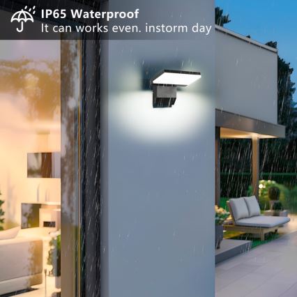 Zewnętrzny kinkiet LED MODERN/18W/230V IP65