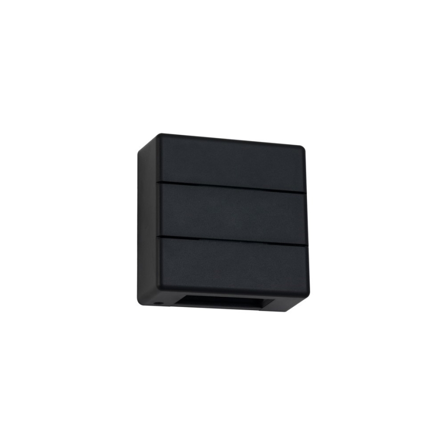 Kinkiet zewnętrzny LED LUXLINE 6W/230V 3000K IP54 czarny