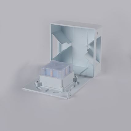 LED zewnętrzny kinkiet LUXLINE 6W/230V 3000K IP54 biały