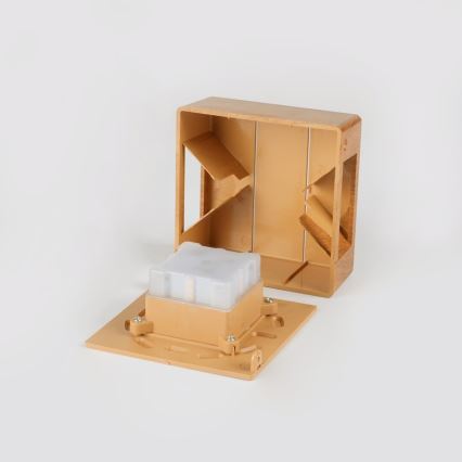 Zewnętrzny kinkiet LUXLINE LED/6W/230V 3000K IP54 dąb