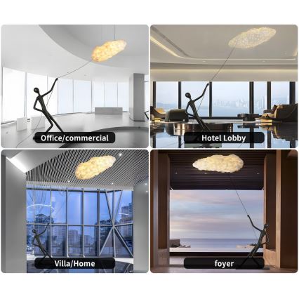 Lampa stojąca SILUETTE 6xE27/40W/230V 180 cm Dream Reach