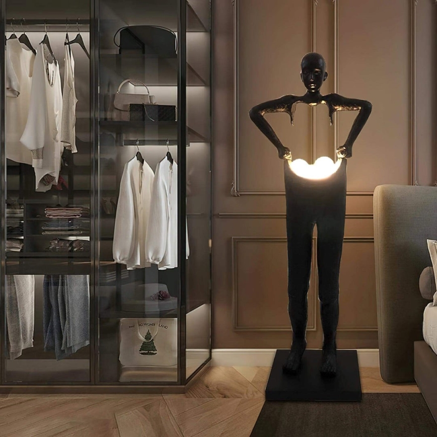 Lampa stojąca SILUETTE 4xG9/10W/230V 185 cm Human Houdini