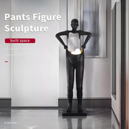 Lampa stojąca SILUETTE 4xG9/10W/230V 185 cm Human Houdini