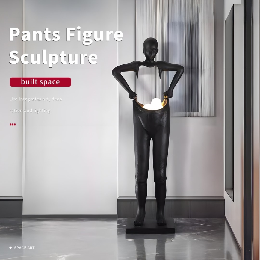 Lampa stojąca SILUETTE 4xG9/10W/230V 185 cm Human Houdini
