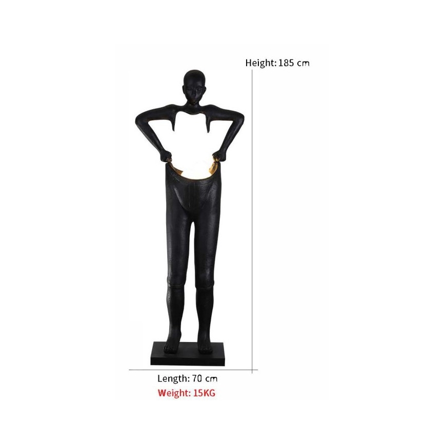 Lampa stojąca SILUETTE 4xG9/10W/230V 185 cm Human Houdini