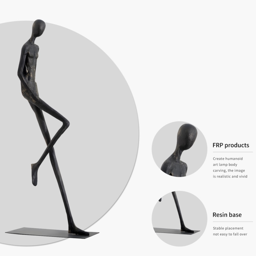 Dekoracyjna rzeźba SILUETTE 178 cm Human Relax