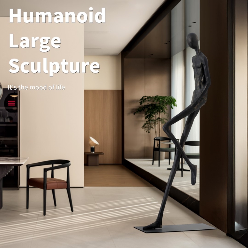 Dekoracyjna rzeźba SILUETTE 178 cm Human Relax
