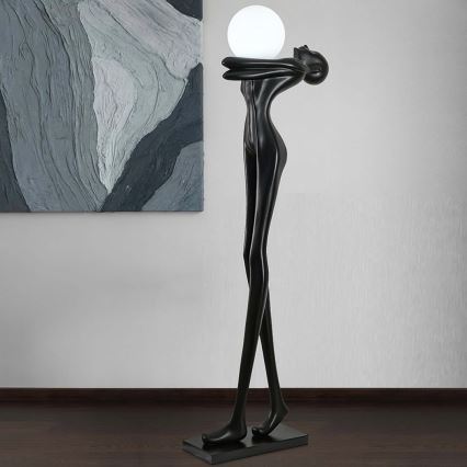 Lampa stojąca SILUETTE 1xE27/25W/230V 175 cm Human Woman