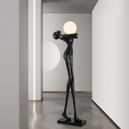 Lampa stojąca SILUETTE 1xE27/25W/230V 175 cm Human Woman