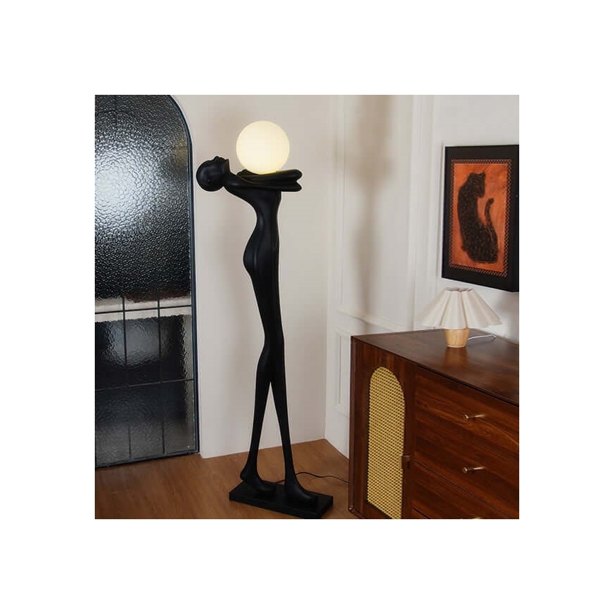 Lampa stojąca SILUETTE 1xE27/25W/230V 175 cm Human Woman