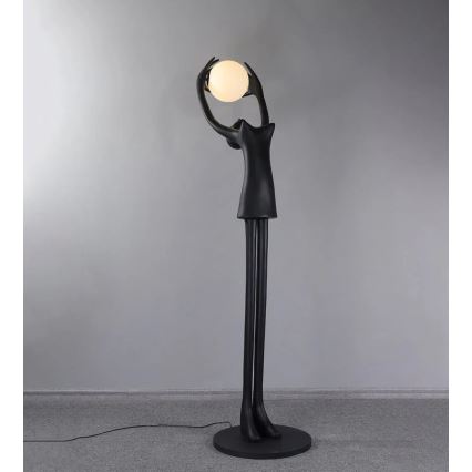 Lampa stojąca SILUETTE 1xE27/25W/230V 210 cm Human Girl