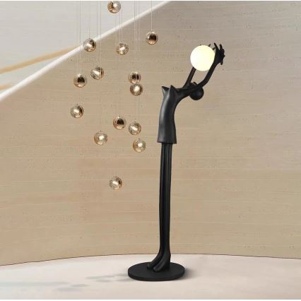 Lampa stojąca SILUETTE 1xE27/25W/230V 210 cm Human Girl
