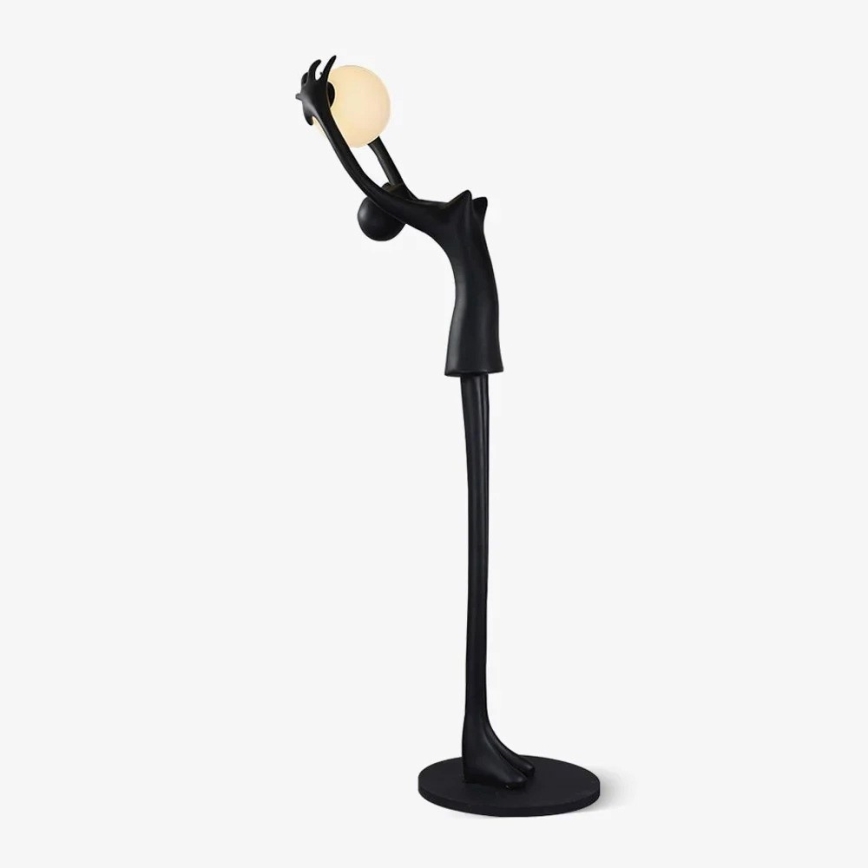 Lampa stojąca SILUETTE 1xE27/25W/230V 210 cm Human Girl
