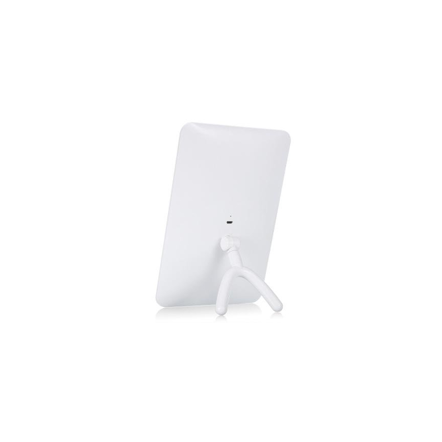 Lusterko kosmetyczne z LED podświetleniem LED/3W/5V USB kanciasty