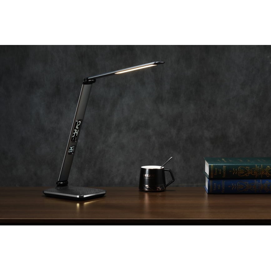 LED Ściemniana lampa stołowa LED/8,5W/230V z ładowaniem bezprzewodowym