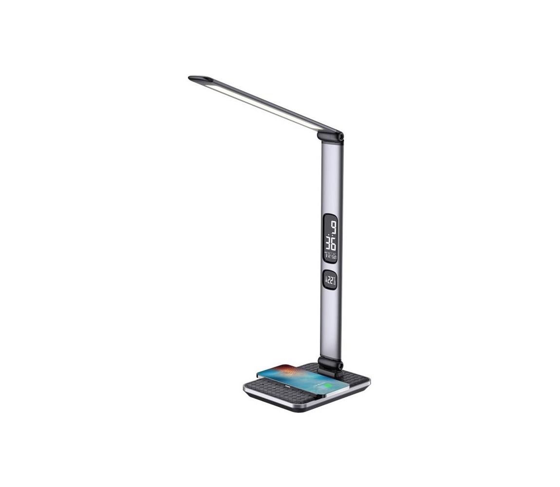 08968L - LED Ściemniana lampa stołowa LED/8,5W/230V z ładowaniem bezprzewodowym