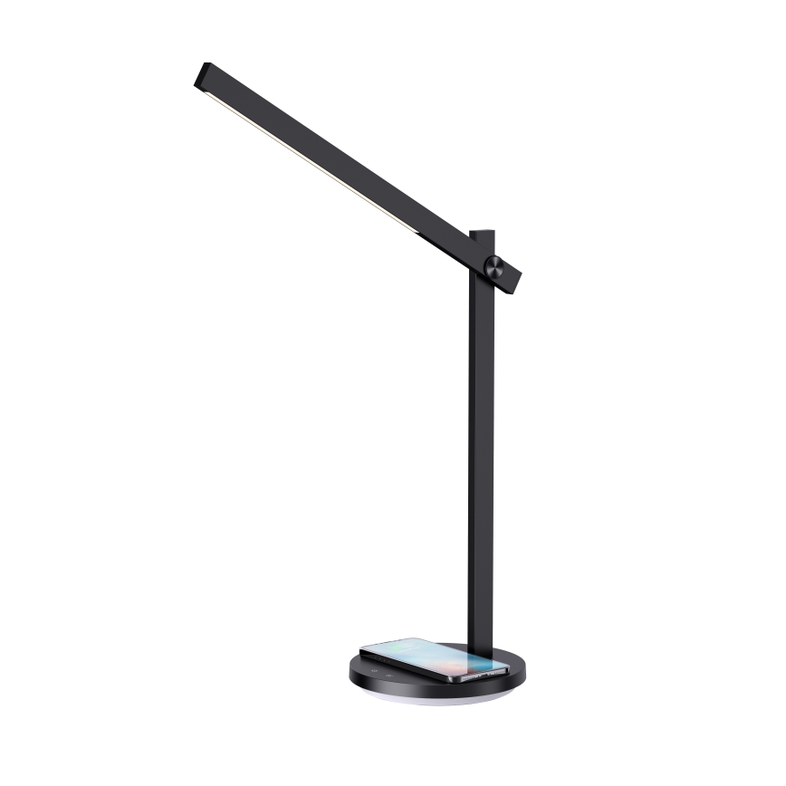 LED Ściemnialna lampka stołowa z ładowaniem bezprzewodowym QI BEAM LED/18W/230V 2800K/4000K/5000K