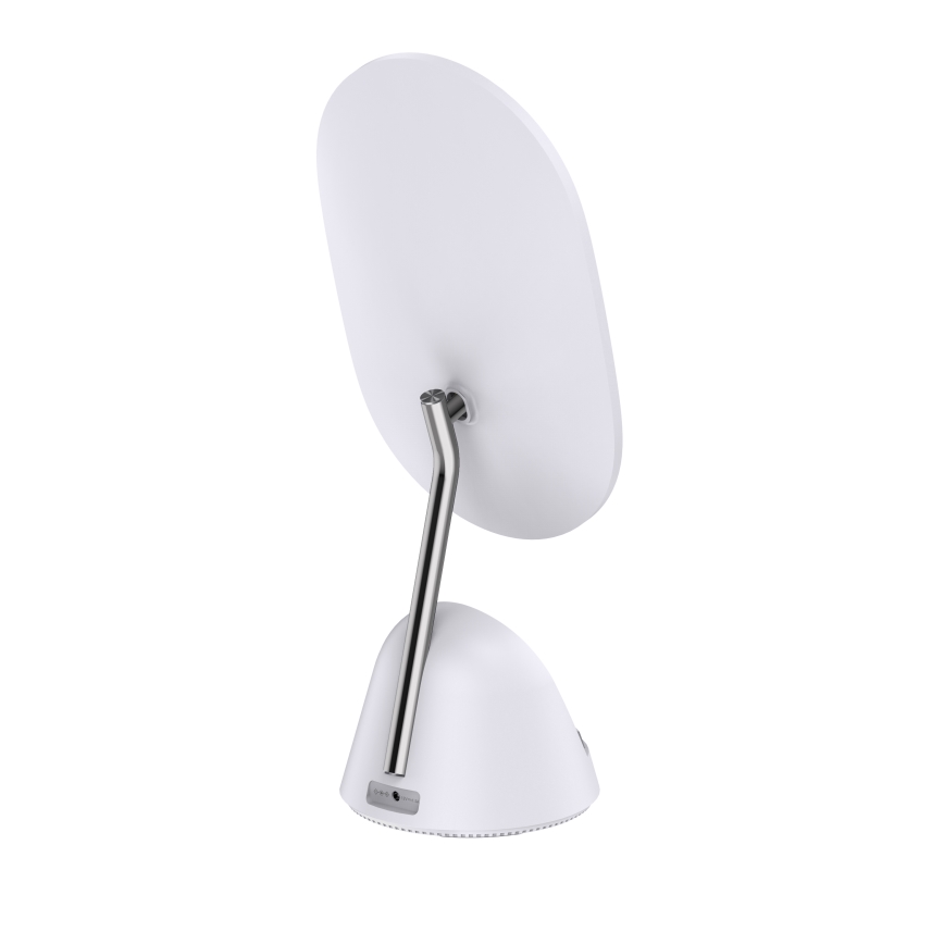 LED Regulowane lusterko kosmetyczne z bezprzewodowym ładowaniem LED/18W/230V
