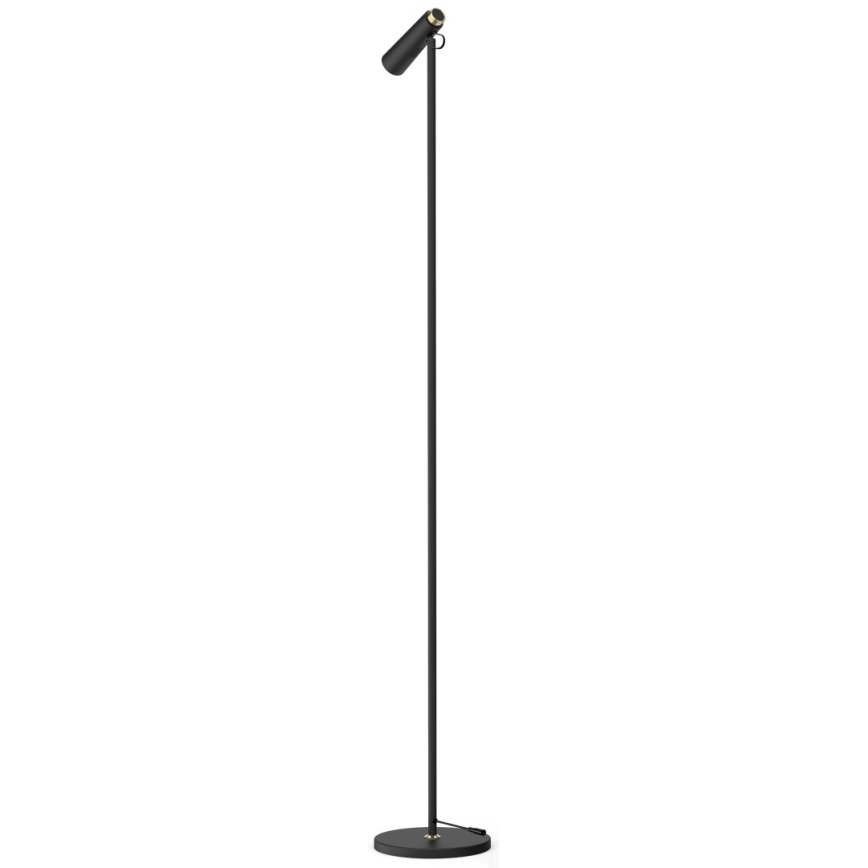LED Lampa podłogowa ściemnialna TIT LED/6W/230V czarny