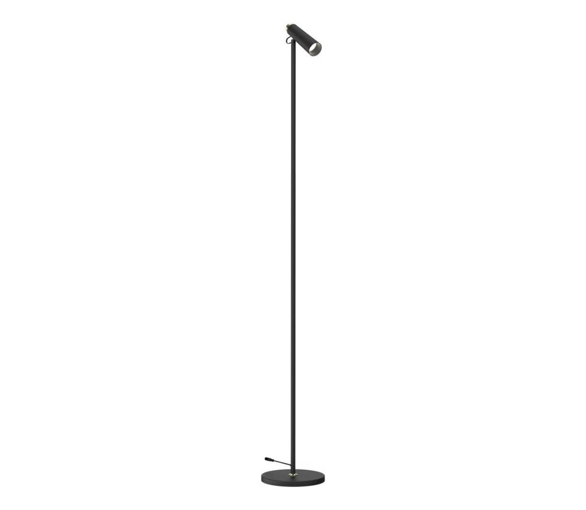 08993L - LED Lampa podłogowa ściemnialna TIT LED/6W/230V czarny