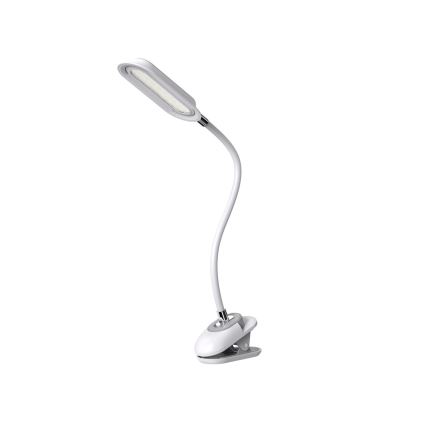 LED+CCT ściemnialna lampka biurkowa z klipsem CLIP LED/7,5W/230V 3000/4200/5000K biała