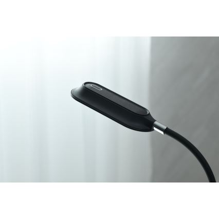 LED+CCT ściemnialna lampa biurkowa z klipsem CLIP LED/7,5W/230V 3000/4200/5000K czarna