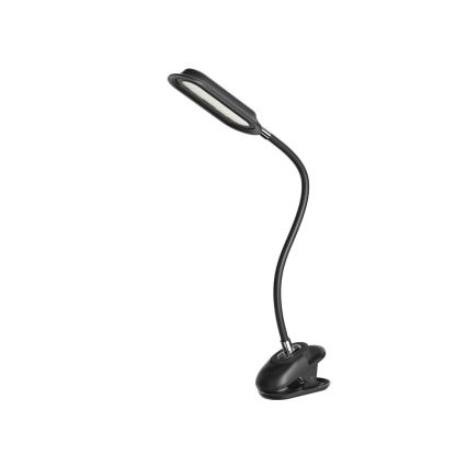 LED+CCT ściemnialna lampa biurkowa z klipsem CLIP LED/7,5W/230V 3000/4200/5000K czarna