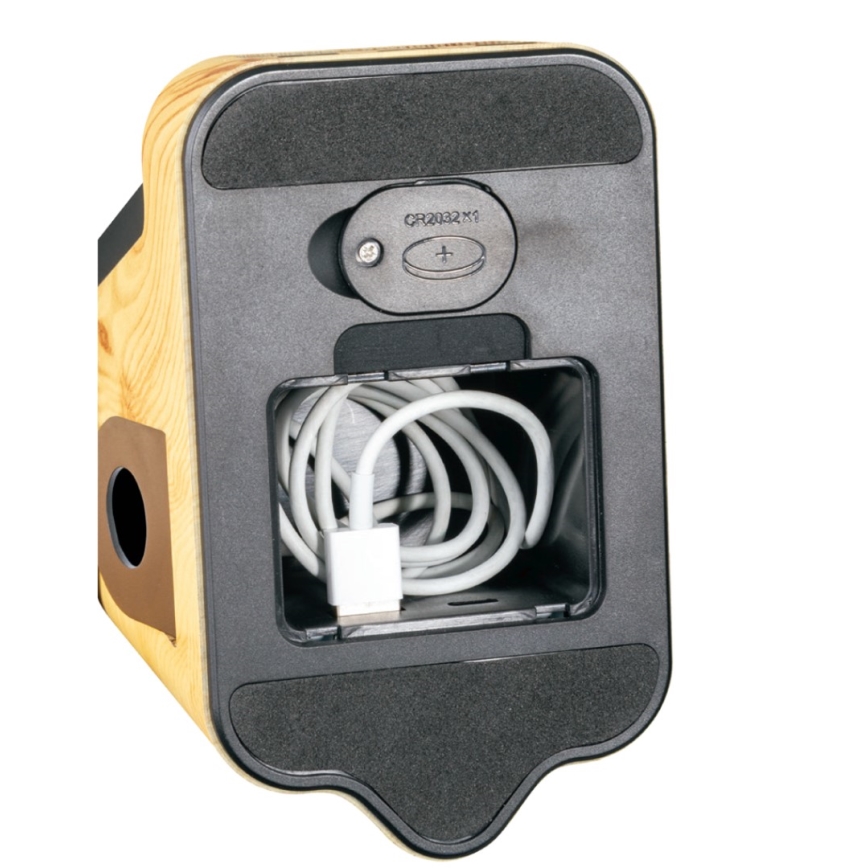 LED+CCT ściemnialna lampa stołowa z bezprzewodowym ładowaniem Qi IDEAL LED/8W/230V 2700/4000/5000K beżowy