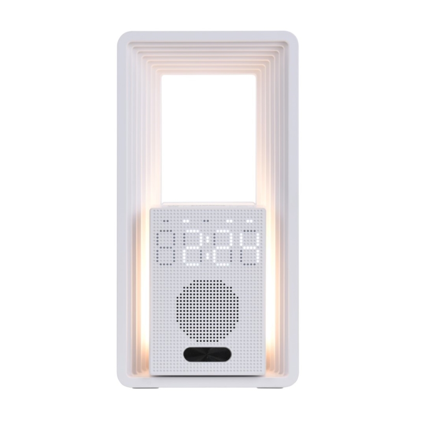 Lampka biurkowa LED z budzikiem i funkcją ładowania CALM LED/3,5W/5V