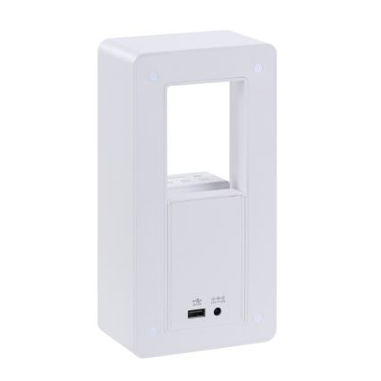 Lampka biurkowa LED z budzikiem i funkcją ładowania CALM LED/3,5W/5V