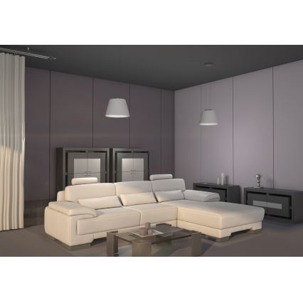 Immax NEO 07053L - Regulowany żyrandol LED RGBW na linkach CONO 1xE27/8,5W/230V 32 cm Tuya + pilot zdalnego sterowania