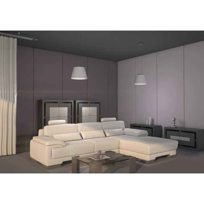 Immax NEO 07053L - Regulowany żyrandol LED RGBW na linkach CONO 1xE27/8,5W/230V 32 cm Tuya + pilot zdalnego sterowania