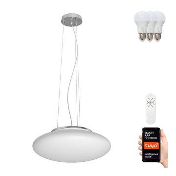 Immax NEO 07055L-LED RGB Żyrandol ściemnialny na lince ELIPTICO 3xE27/8,5W/100-240V Tuya