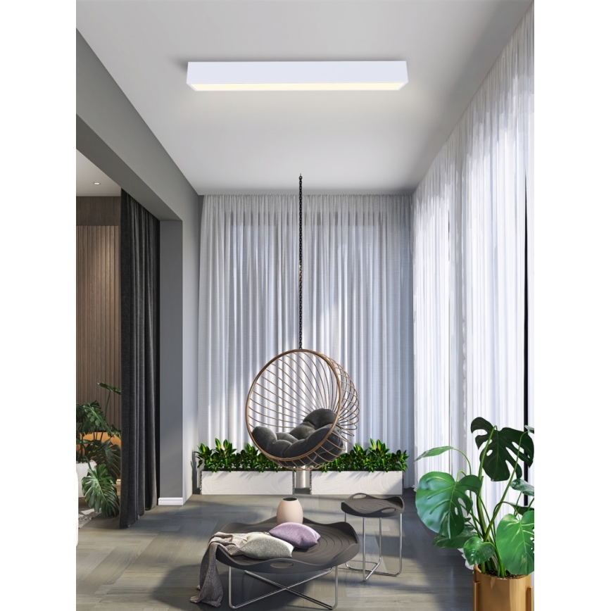 Immax NEO 07072-90 - LED Plafon ściemnialny CANTO LED/50W/230V biały Tuya + pilot zdalnego sterowania