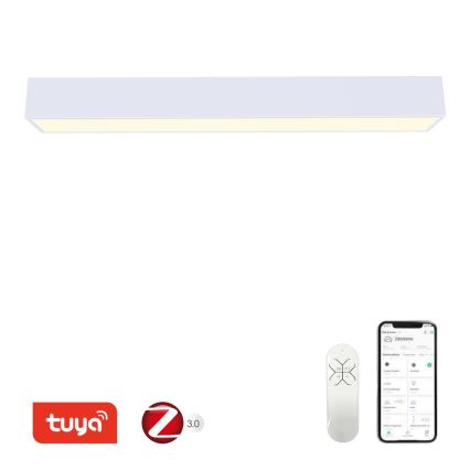 Immax NEO 07072-90 - LED Plafon ściemnialny CANTO LED/50W/230V biały Tuya + pilot zdalnego sterowania