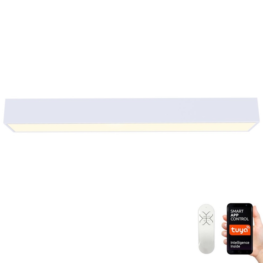 Immax NEO 07072-90 - LED Plafon ściemnialny CANTO LED/50W/230V biały Tuya + pilot zdalnego sterowania